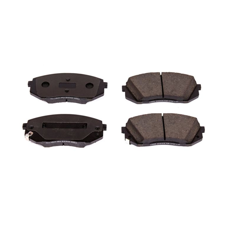 Power Stop 2019 Hyundai Elantra GT Front Z16 Evolution Ceramic Brake Pads - DTX Performance