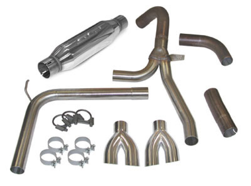 SLP 1998-2002 Chevrolet Camaro LS1 LoudMouth Cat-Back Exhaust System w/ 3.5in Dual Tips - DTX Performance