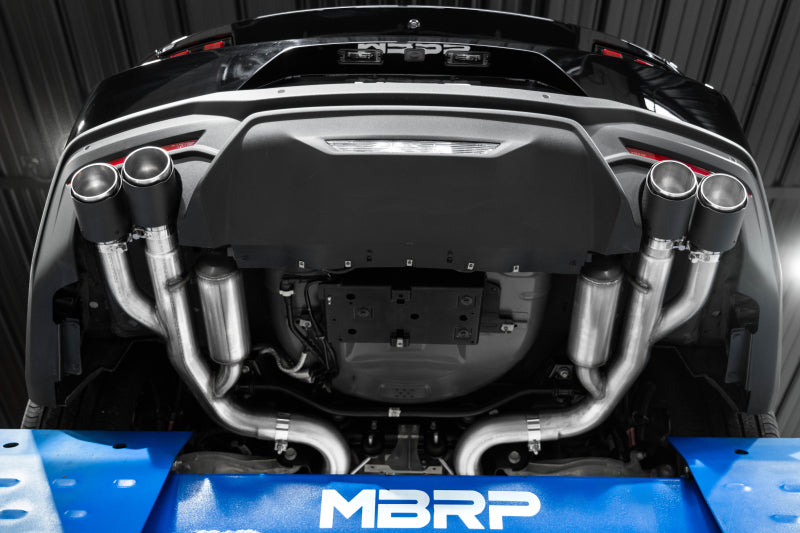 MBRP 2018+ Ford Mustang GT 5.0L Aluminized 3in Street to Race Conversion Kit - DTX Performance