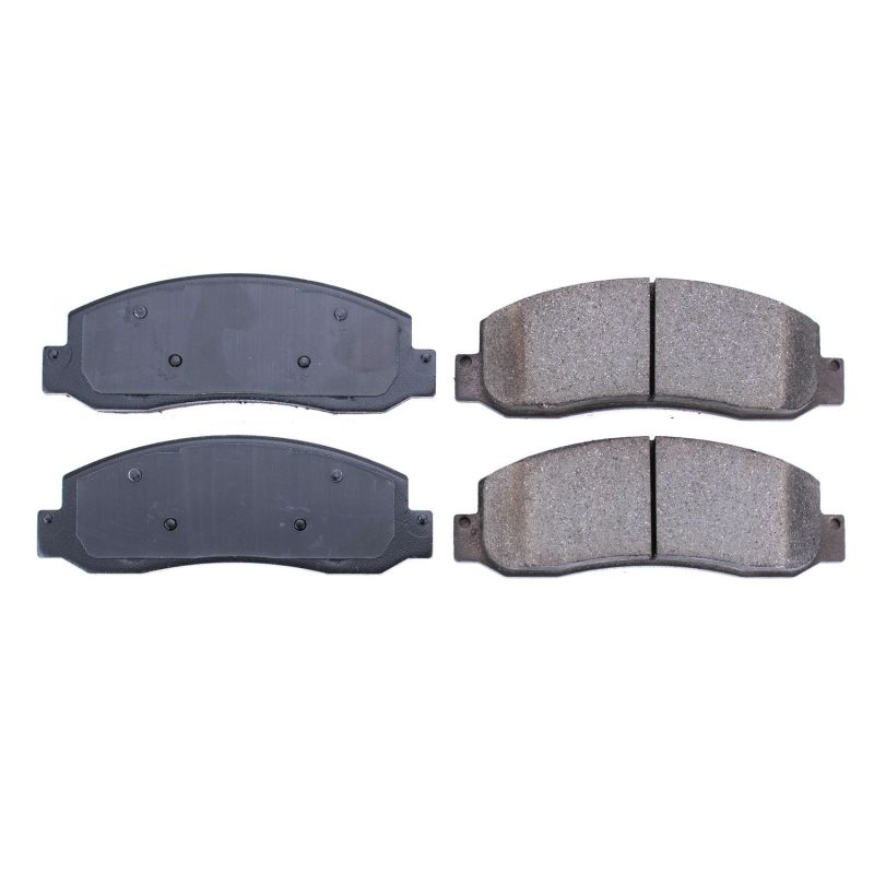 Power Stop 05-08 Ford F-250 Super Duty Front Z16 Evolution Ceramic Brake Pads - DTX Performance