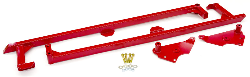 BMR 04-06 GTO Weld-On Boxed Subframe Connectors - Red - DTX Performance