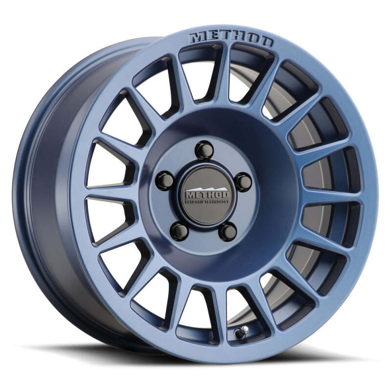 Method MR707 Bead Grip 17x8.5 0mm Offset 6x135 87mm CB Bahia Blue Wheel - DTX Performance