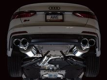 Load image into Gallery viewer, AWE Tuning 19-23 Audi C8 S6/S7 2.9T V6 AWD Touring Edition Exhaust - Chrome Silver Tips - DTX Performance