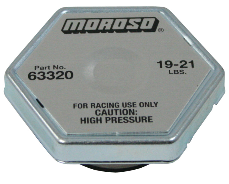 Moroso Racing Radiator Cap - 19-21lbs - DTX Performance