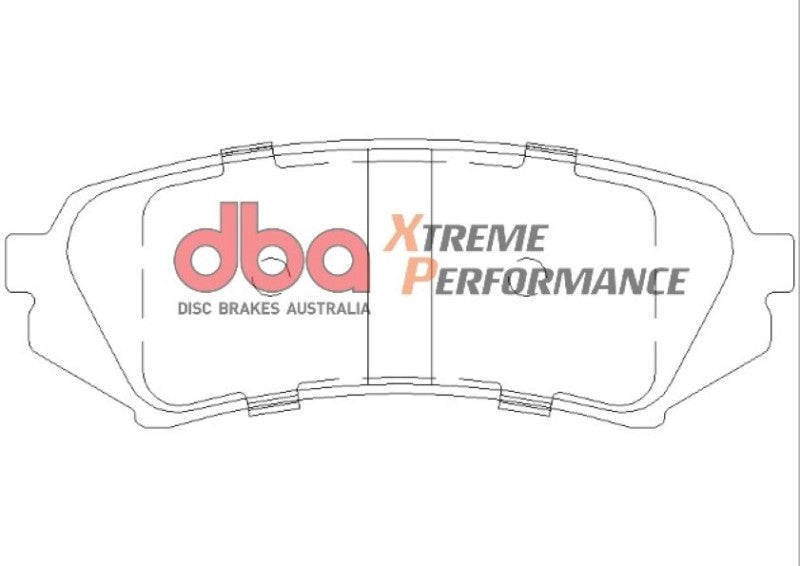 DBA 00-07 Toyota Land Cruiser XP650 Rear Brake Pads - DTX Performance