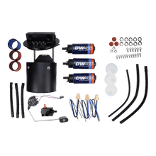 Load image into Gallery viewer, DeatschWerks X3 Series Fuel Pump Module w/ Triple DW400 Fuel Pumps for 2011-2024 Ford Mustang - DTX Performance