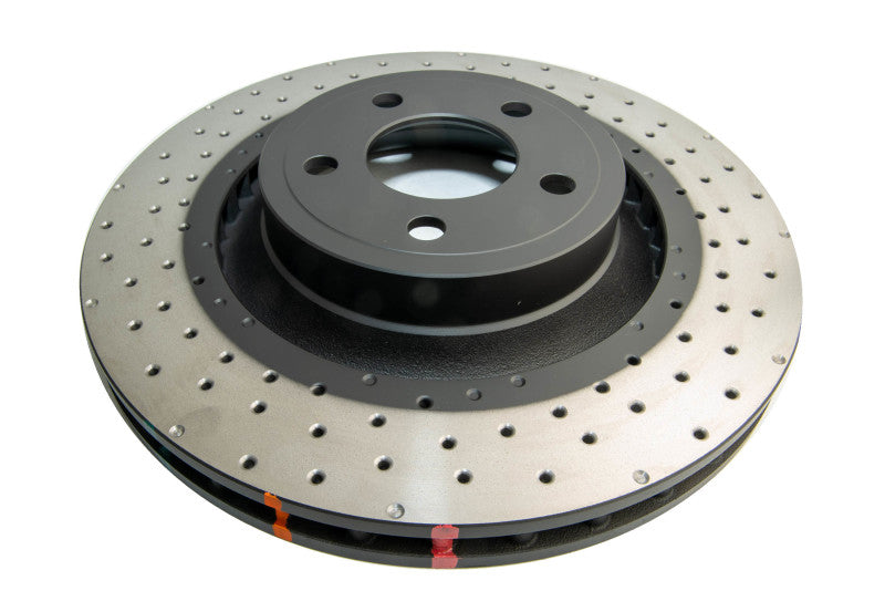 DBA 15-20 Ford Mustang GT (w/352mm Frt Rotor w/o Perf Pkg) Front 4000 Series Cross Drilled Rotor - DTX Performance