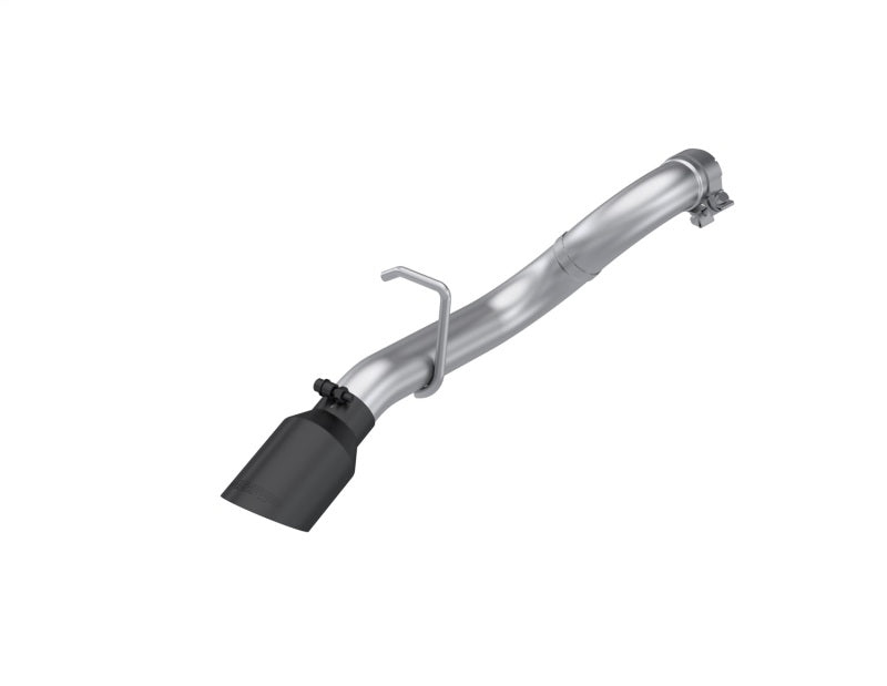 MBRP 18-24 Jeep Wrangler 3.6L T409 Stainless Steel 2.5in Axle-Back Turn Down Exit - Black Tip - DTX Performance