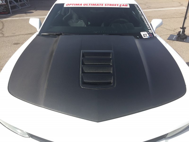 Anderson Composites 14-15 Chevrolet Camaro SS / 1LE / Z28 Type-Z28 Dry Carbon Hood - DTX Performance