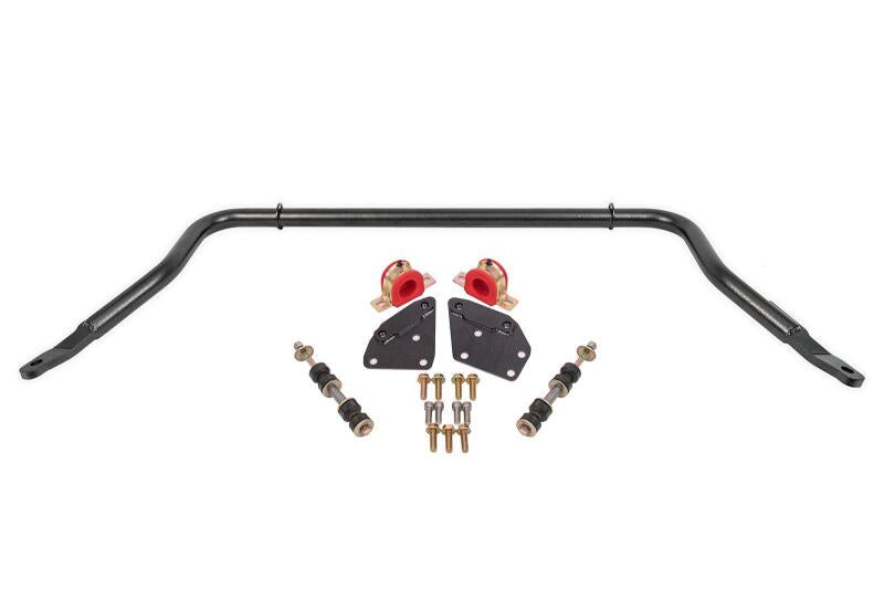 BMR 82-92 Chevrolet Camaro Sway Bar Kit Front Hollow 35mm Non-Adjustable - Black Hammertone - DTX Performance