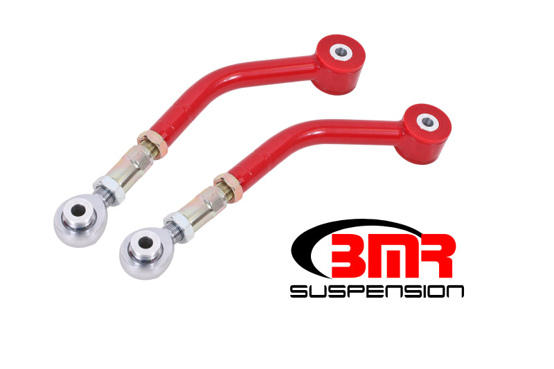 BMR 08-17 Challenger Upper Control Arms On-Car Adj. Rod Ends (Polyurethane) - Red - DTX Performance