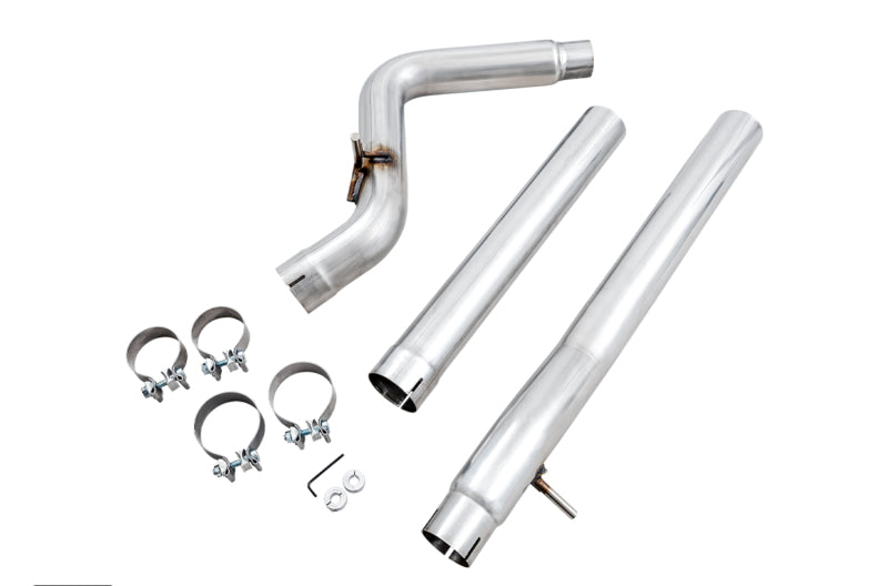 AWE Tuning 07-18 Jeep Wrangler JK/JKU 3.6L Non-Resonated Mid Pipe - DTX Performance