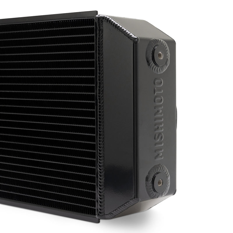 Mishimoto Universal Drag Race Performance Aluminum Radiator - Black - DTX Performance