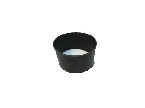 Silicone hose coupler 4.25 inch ID 3 ply poly 2.75 inch long Black - DTX Performance