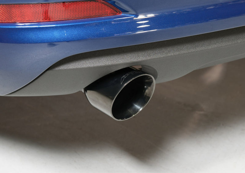 AWE Tuning Audi 8V A3 Touring Edition Exhaust - Dual Outlet Diamond Black 90 mm Tips - DTX Performance