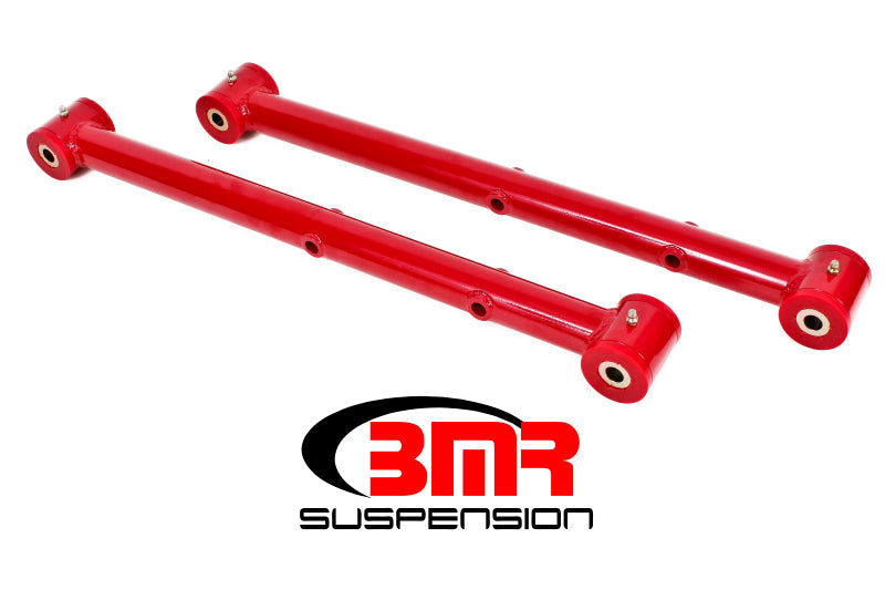 BMR 64-72 A-Body Non-Adj. Lower Control Arms (Polyurethane) - Red - DTX Performance