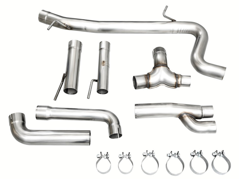 AWE Tuning Audi 22-23 8Y RS3 Cat-Back Track Edition Exhaust System - No Tips - DTX Performance