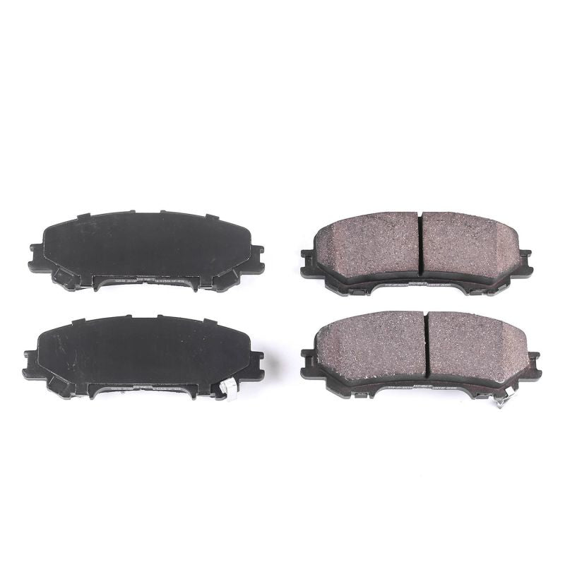 Power Stop 17-19 Nissan Titan Rear Z16 Evolution Ceramic Brake Pads - DTX Performance