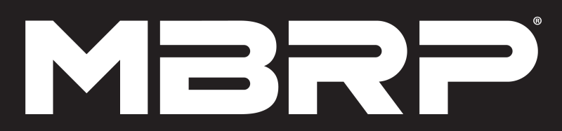 MBRP Universal Tip 4.5in OD / 3.2in Inlet / 10in Length / Angled Cut Rolled End - Black - DTX Performance