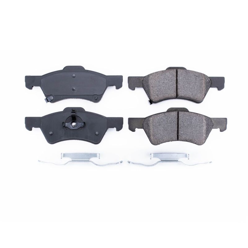 Power Stop 01-07 Chrysler Town & Country Front Z17 Evolution Ceramic Brake Pads w/Hardware - DTX Performance