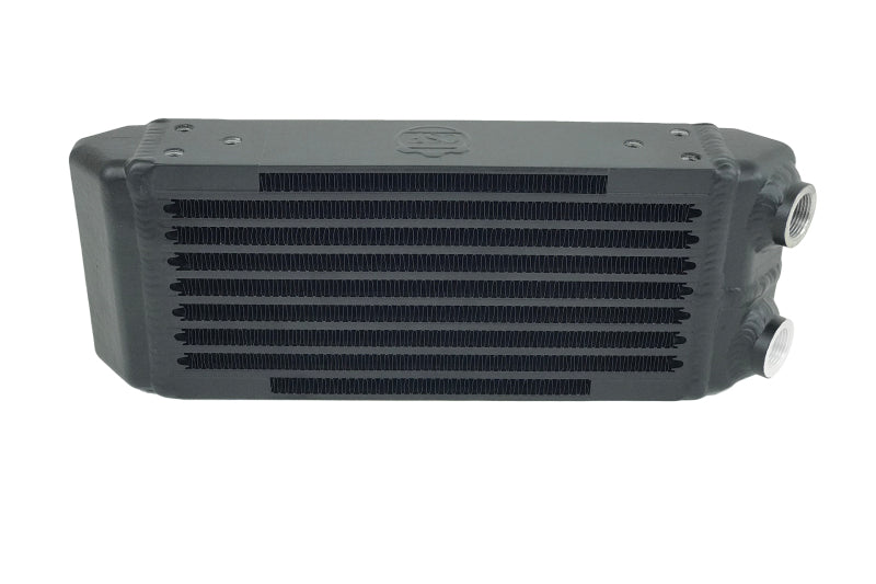 CSF Universal Dual-Pass Oil Cooler - M22 x 1.5 - 13in L x 4.75in H x 2.16in W - DTX Performance