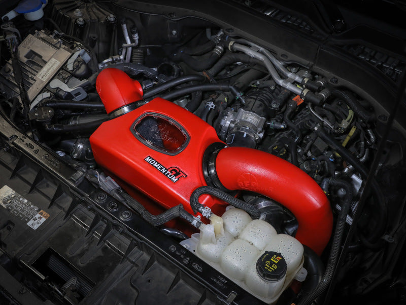 aFe Momentum GT Red Pro Dry S Cold Air Intake System 20-23 Ford Explorer ST V6-3.0L TT - DTX Performance