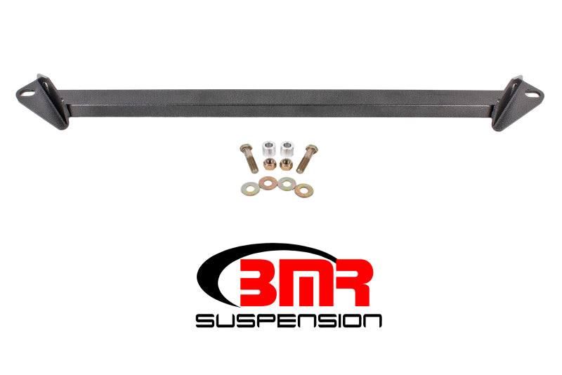 BMR 15-17 S550 Mustang Front 2-Point Subframe Chassis Brace - Black Hammertone - DTX Performance