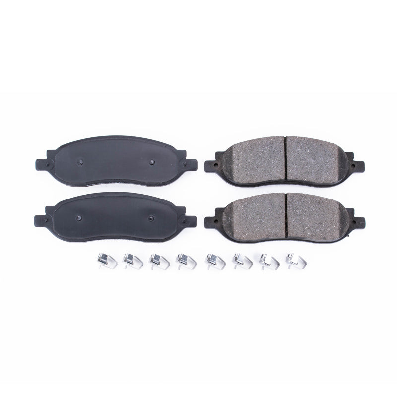 Power Stop 05-07 Ford F-250 Super Duty Rear Z17 Evolution Ceramic Brake Pads w/Hardware - DTX Performance