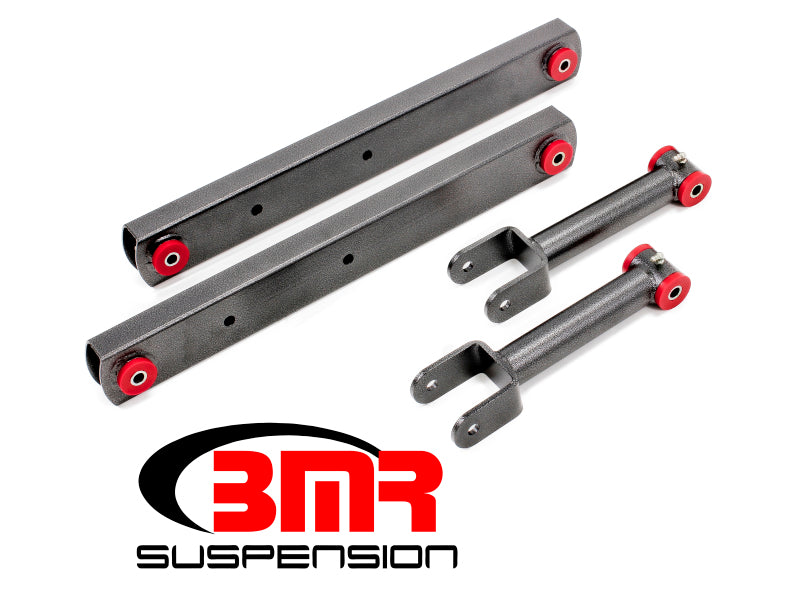 BMR 68-72 A-Body Non-Adj. Rear Suspension Kit - Black Hammertone - DTX Performance