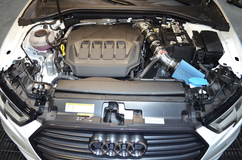 Injen 17-20 Audi A3 L4 2.0T (FWD & MAF Vehicles Only) Wrinkle Black SP Short Ram Intake - DTX Performance