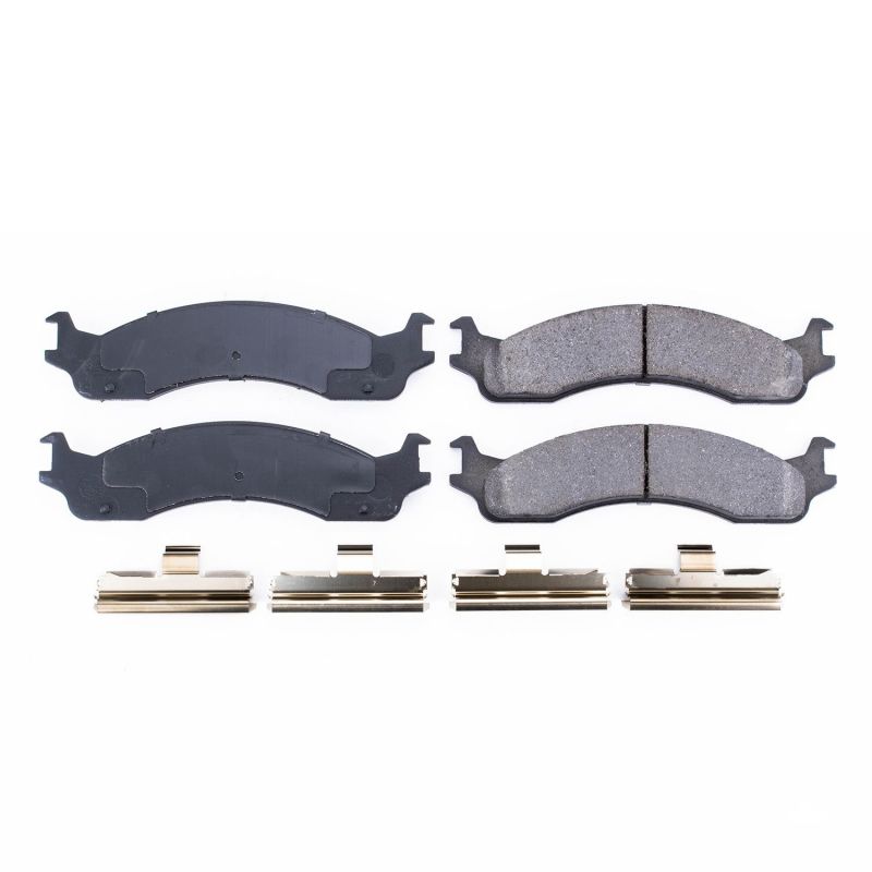 Power Stop 1998 Dodge B2500 Front Z17 Evolution Ceramic Brake Pads w/Hardware - DTX Performance