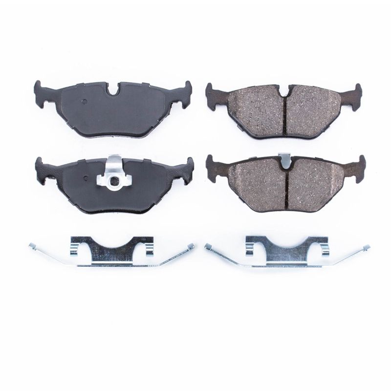 Power Stop 01-02 BMW 525i Rear Z17 Evolution Ceramic Brake Pads w/Hardware - DTX Performance