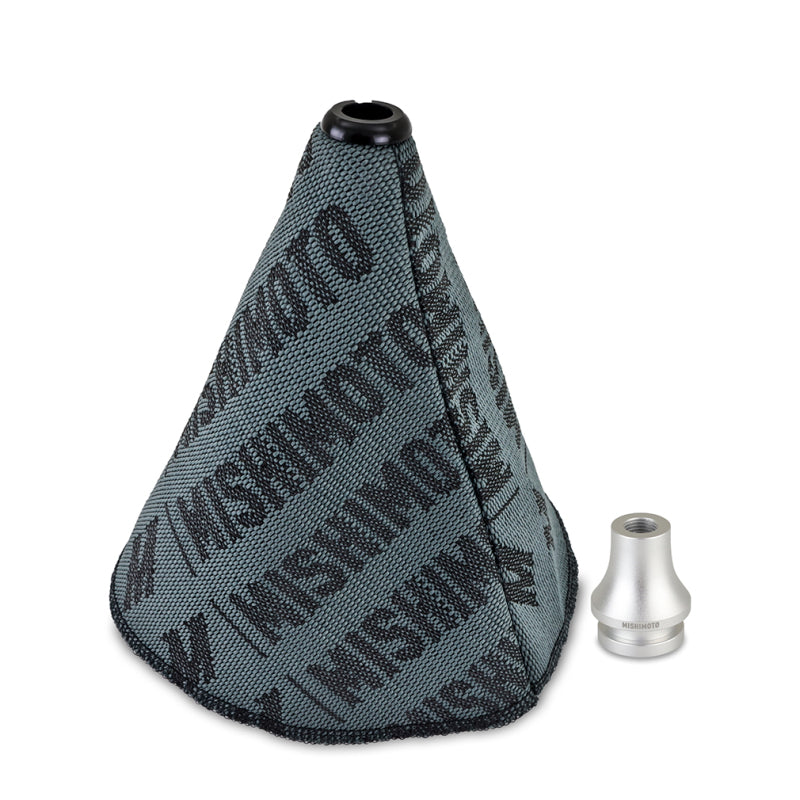 Mishimoto Shift Boot Cover + Retainer/Adapter Bundle M12x1.25 Silver - DTX Performance