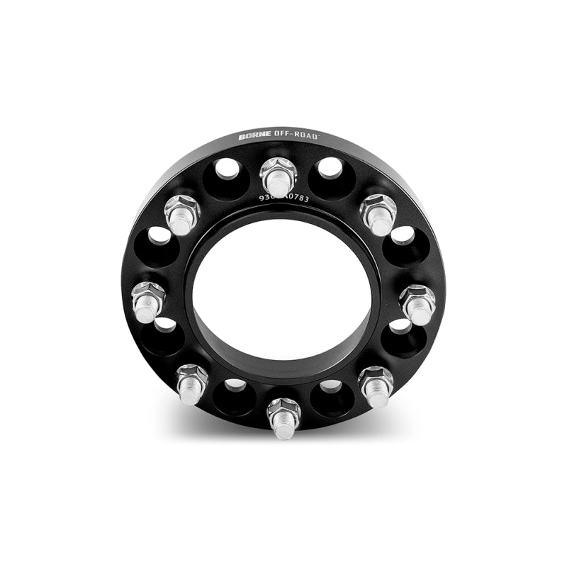 Mishimoto Borne Off-Road Wheel Spacers 8x180 124.1 38.1 M14 Black - DTX Performance