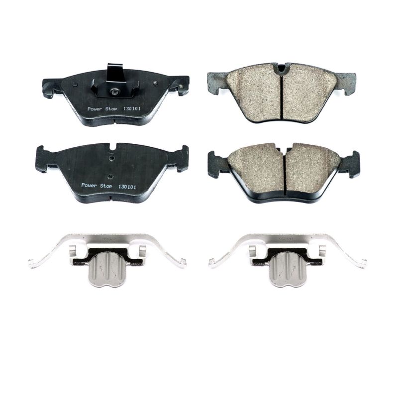 Power Stop 11-16 BMW 528i Front Z17 Evolution Ceramic Brake Pads w/Hardware - DTX Performance