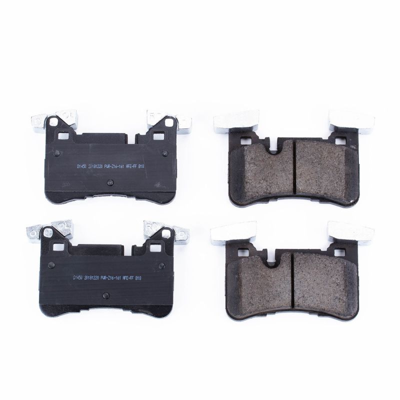 Power Stop 2012 Mercedes-Benz C63 AMG Rear Z16 Evolution Ceramic Brake Pads - DTX Performance