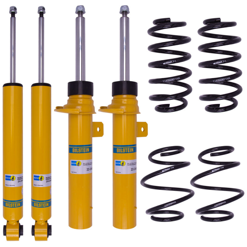 Bilstein B12 (Pro-Kit) 14-16 Mini Cooper S L4 2.0L Front and Rear Suspension Kit - DTX Performance