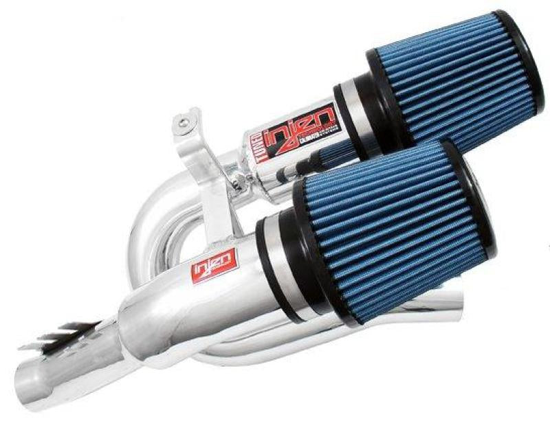 Injen 07-09 335i E92 / 08-09 135i E82 3.0L L6 Twin intake Polished Short Ram Intake - DTX Performance