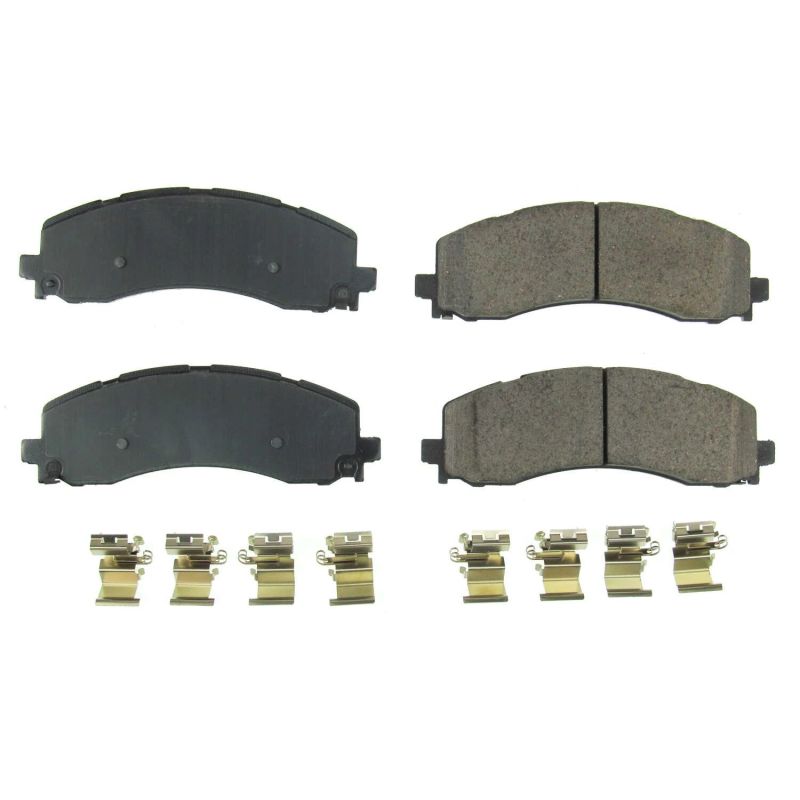 Power Stop 2019 Ram 2500 Rear Z17 Evolution Ceramic Brake Pads w/Hardware - DTX Performance