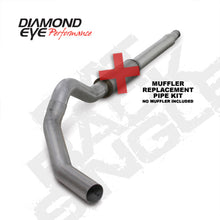 Load image into Gallery viewer, Diamond Eye KIT 5in CB MFLR RPLCMENT PIPE SGL AL: 03-07 FORD 6.0L F250/F350 - DTX Performance