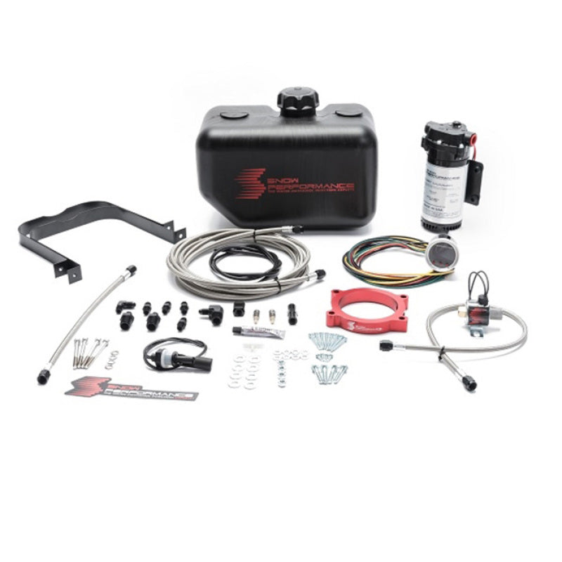 Snow Performance 16-17 Camaro Stg 2 Boost Cooler F/I Water Injection Kit (SS Braided Line & 4AN) - DTX Performance