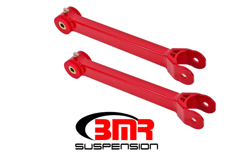 BMR 16-17 6th Gen Camaro Non-Adj. Lower Trailing Arms (Polyurethane) - Red - DTX Performance