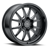 Method Raised MR802 22x12 / 8x180 BP / -40mm Offset / 124.1mm Bore - Double Black Milled Wheel