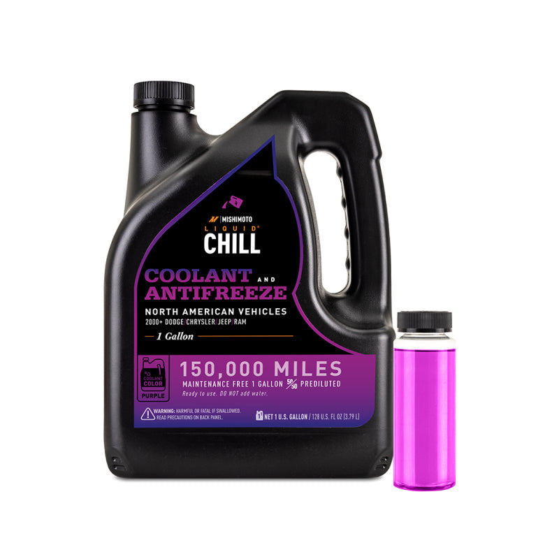 Mishimoto Liquid Chill EG Coolant, North American Vehicles, Purple - DTX Performance