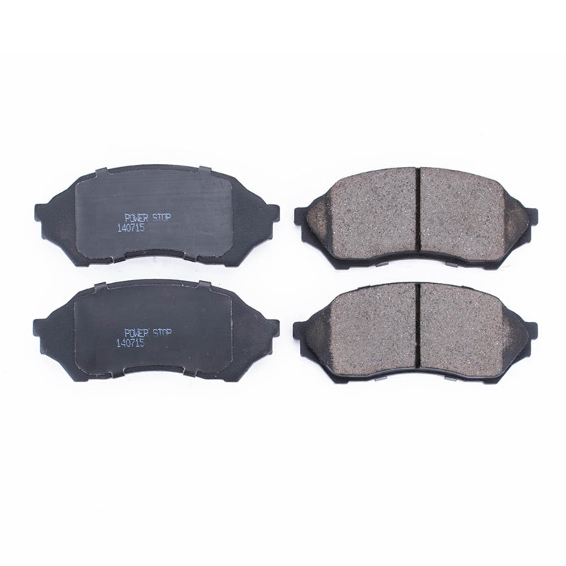 Power Stop 99-01 Mazda Protege Front Z16 Evolution Ceramic Brake Pads - DTX Performance