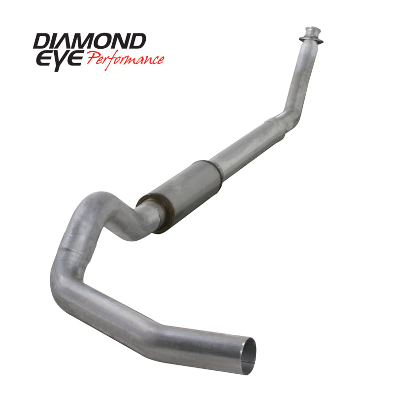 Diamond Eye KIT 5in TB SGL MFLR RPLCMENT PIPE AL: 94-02 DODGE CUMMINS 5.9L W/ RP #510220 - DTX Performance