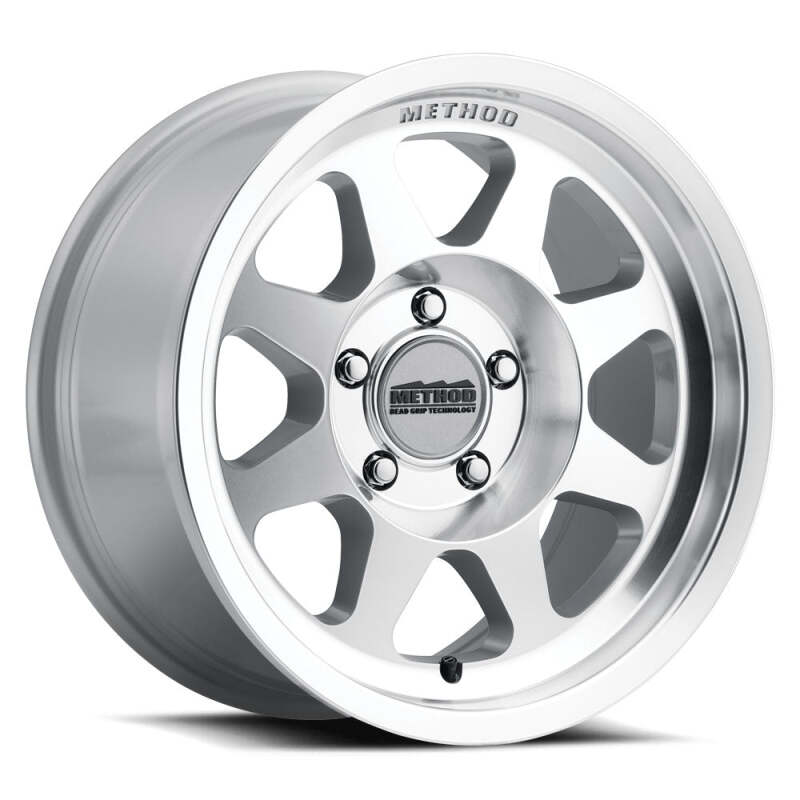 Method MR701 Bead Grip 17x8.5 0mm Offset 5x5 71.5mm CB Machined/Clear Coat Wheel - DTX Performance