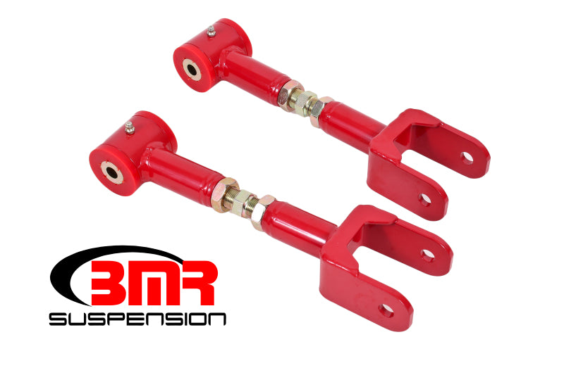 BMR 78-87 G-Body Upper Control Arms On-Car Adj. (Polyurethane) - Red - DTX Performance