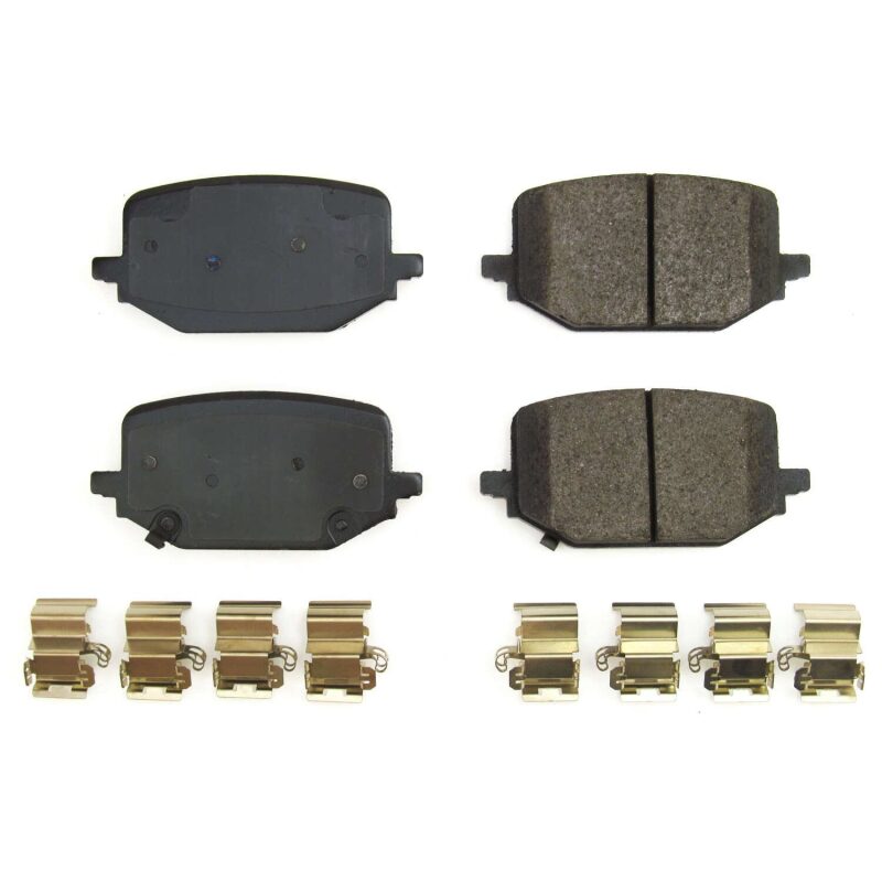 Power Stop 20-21 Ford Explorer Rear Z17 Evolution Ceramic Brake Pads w/Hardware - DTX Performance