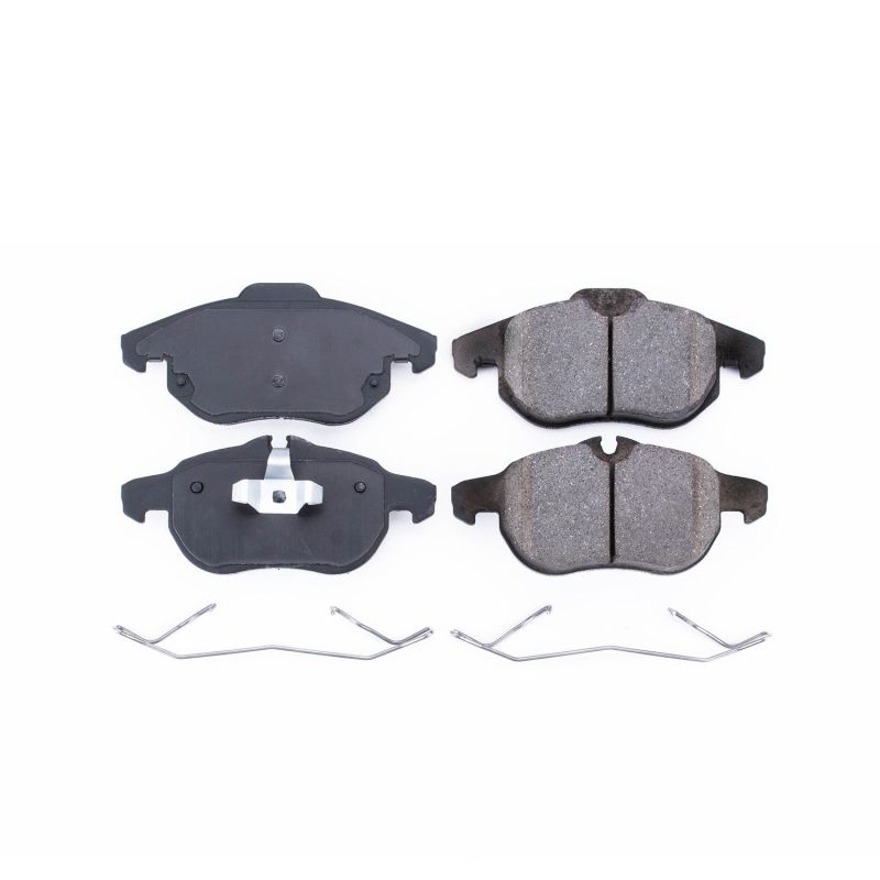 Power Stop 03-05 Saab 9-3 Front Z17 Evolution Ceramic Brake Pads w/Hardware - DTX Performance